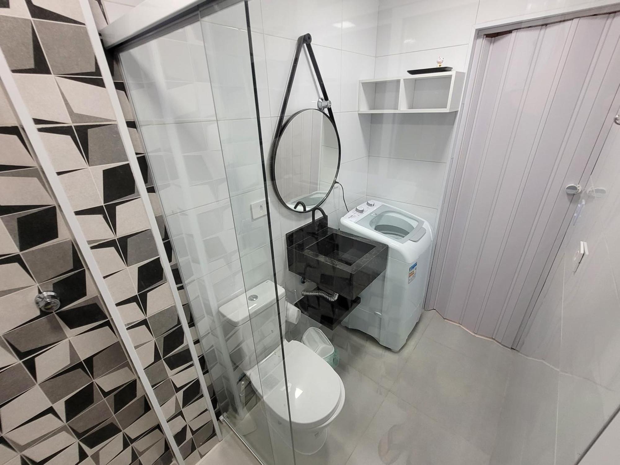Apartamento Pe Na Areia Praia Grande  Ngoại thất bức ảnh