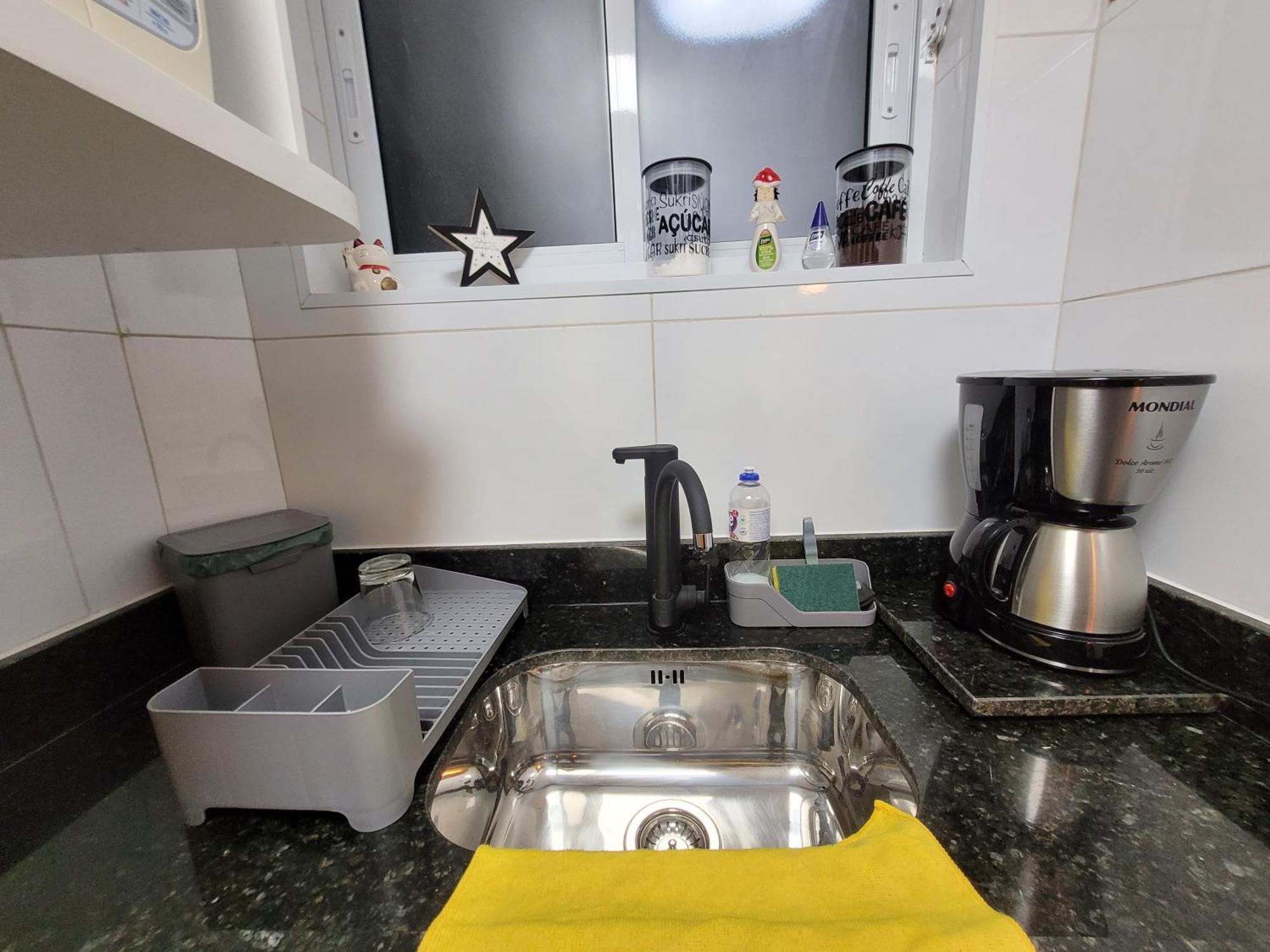 Apartamento Pe Na Areia Praia Grande  Ngoại thất bức ảnh