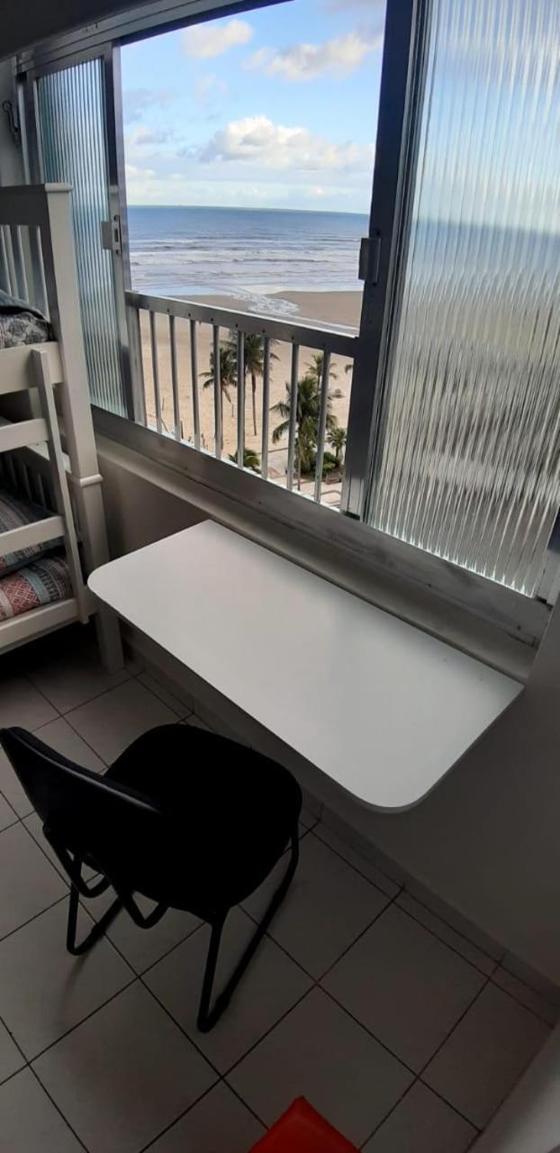 Apartamento Pe Na Areia Praia Grande  Ngoại thất bức ảnh